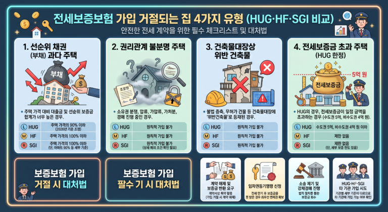 전세보증보험 거절