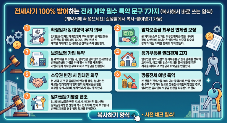 전세사기 특약