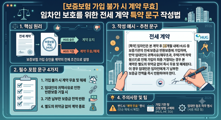 보증보험 불가시 무료