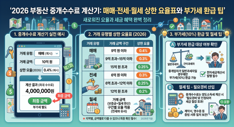 부동산 중개 수수료
