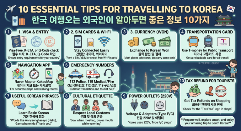 한국여행 10가지